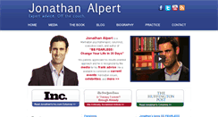 Desktop Screenshot of jonathanalpert.com